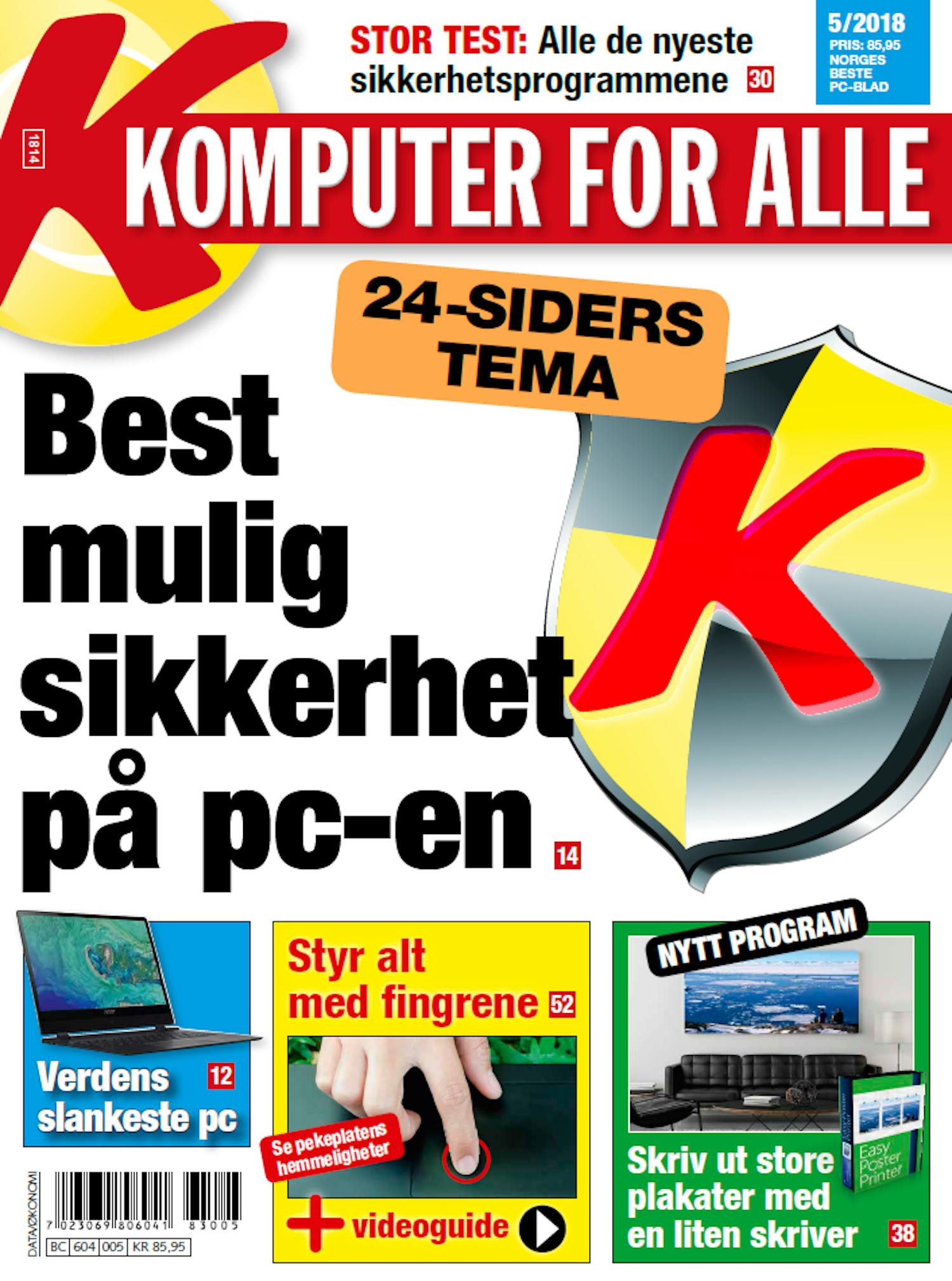 Få best mulig sikkerhet på pc-en
